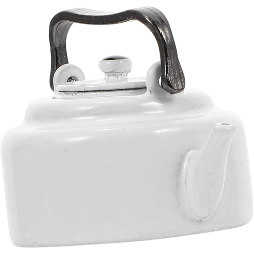 Accesorios Para Casas De MuñEcas Miniatura Tetera F-image