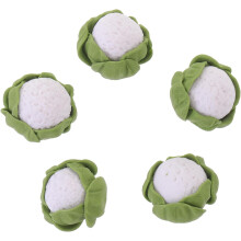 piezas de mini brócoli realistas, simulación de escena de cocina para niños y niñas, accesorios de casa de muñecas, juego de rol en tienda.