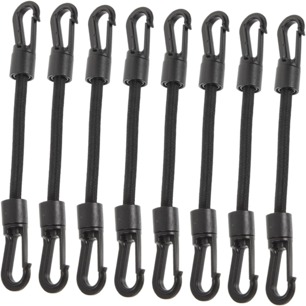 Cuerdas EláSticas Robustas Con Ganchos Cuerda De Amarre Para Barcos Amarre De Kayak Accesorios Para Acampar Al Aire Libre-image