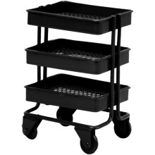 Mini carrito de compras para decoración del hogar, ideal para paisajismo.