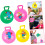 4 pelotas saltarinas con mango de PVC 7