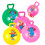 4 pelotas saltarinas con mango de PVC 4