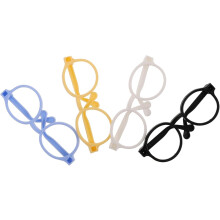 4 piezas de accesorios para gafas de bebé, mini marco de gafas para muñecas, accesorios