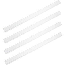 4 soportes para empujadores, miniestante de Mahjong portátil, bandeja en forma de U para fichas de 24 mm y 22 mm.