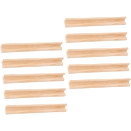 4 Bandejas De Madera Para Dominó HOOTNEE, Soportes Para Fichas, Diseño Sencillo Y Resistente, Ideales Para Juegos De Mesa