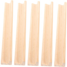 Soporte de madera para dominó, construcción robusta, 5 piezas, bandeja decorativa para juegos