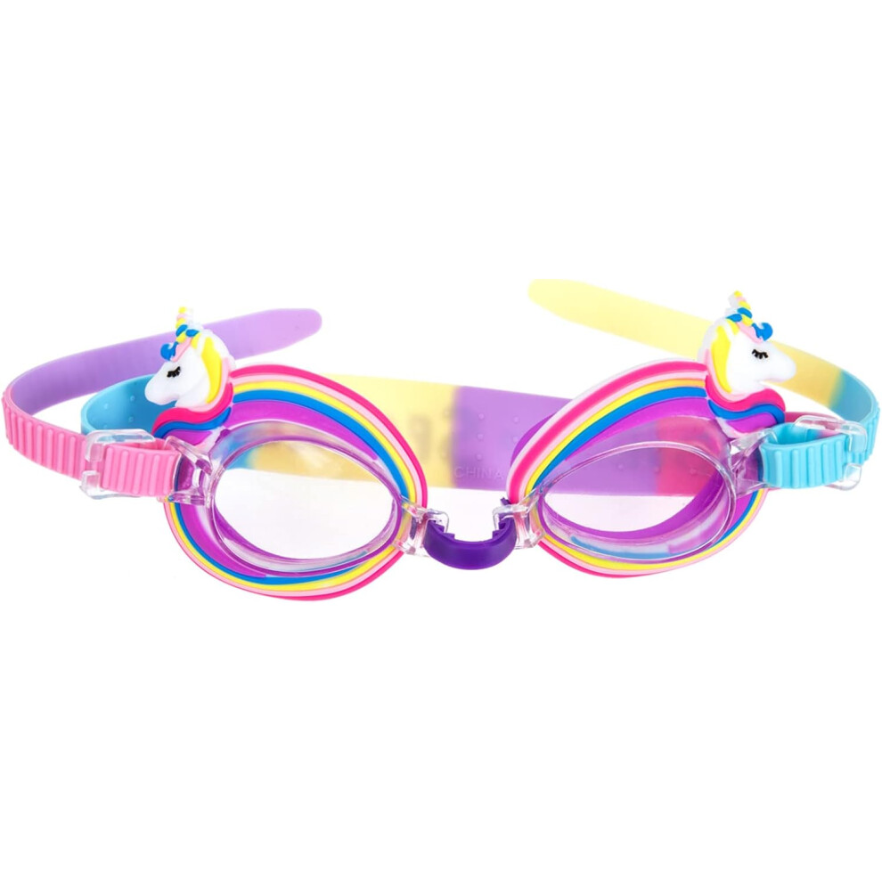 Gafas De NatacióN Para NiñOs Principiantes, Antivaho, Impermeables, Ajuste CóModo, Correa Ajustable.-image