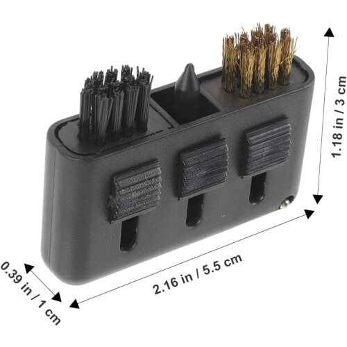 Cepillo de limpieza para bases de golf, reutilizable, para palos de golf 1