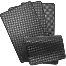 4 alfombrillas antideslizantes para coche, resistentes al calor, adhesivas.