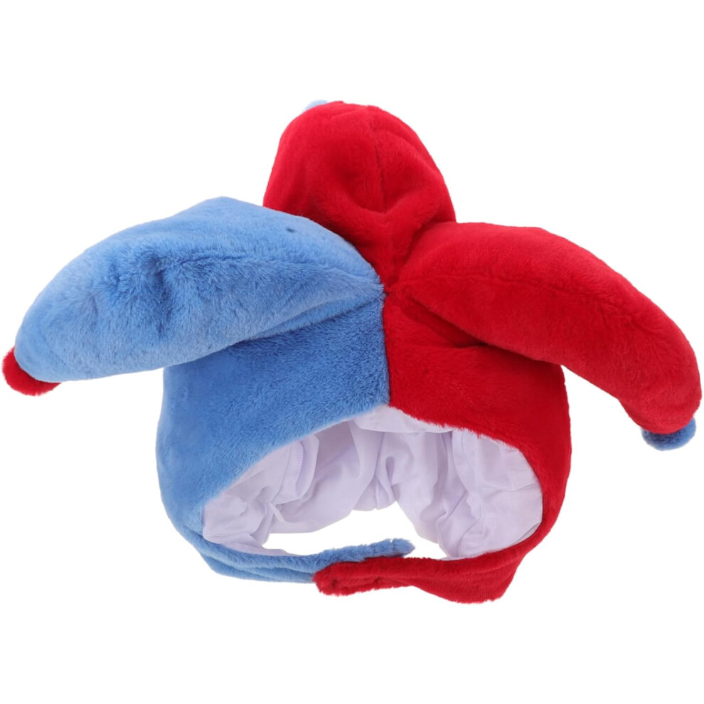 Gorro De Payaso Decorativo De Peluche Para Halloween. Disfraces De Payaso Con Sombreros Extravagantes.-image