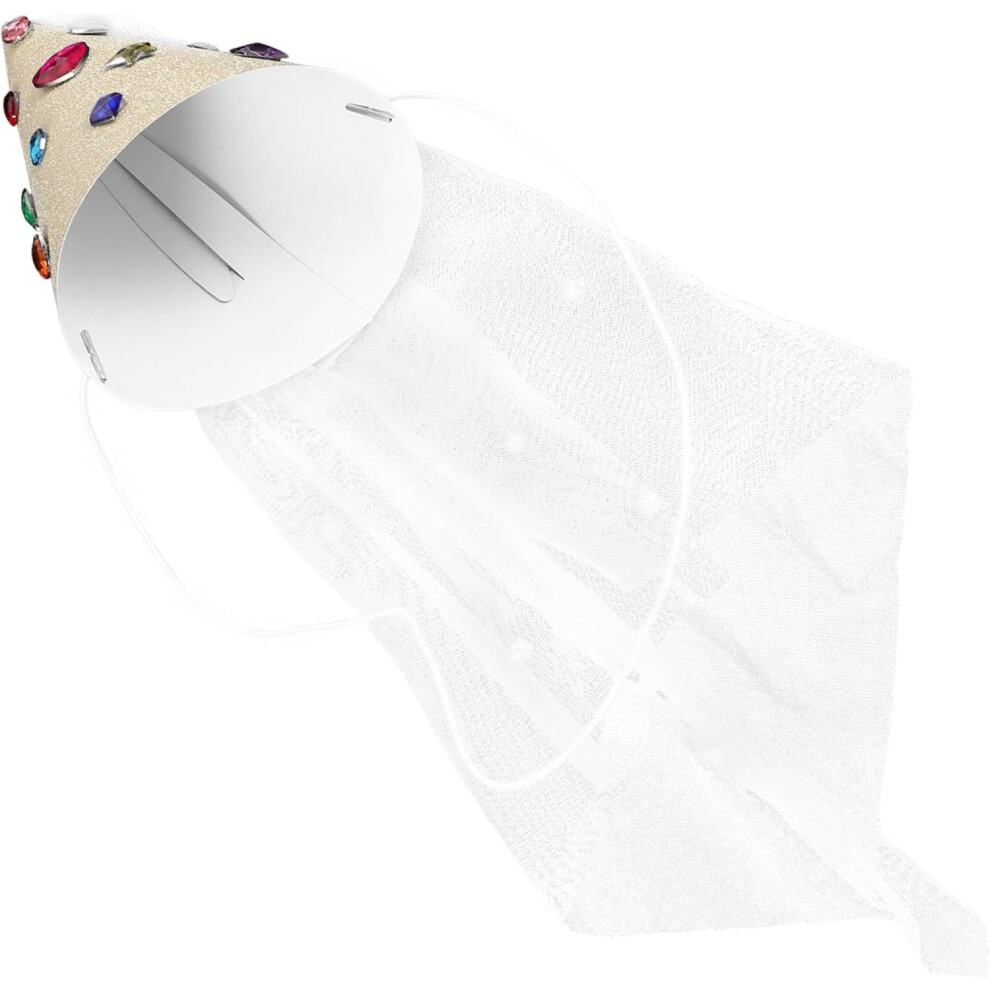 Sombrero De CumpleañOs De Malla Sombreros Festivos Sombreros Para Fiestas De CumpleañOs Sombreros De Fiesta-image