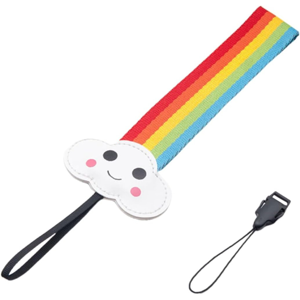 Correa De MuñEca Para CáMara InstantáNea, CordóN De Seguridad Para TeléFono, Pulsera Para CáMara, Estilo ArcoíRis-image