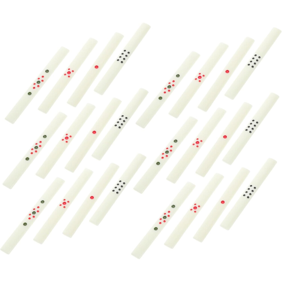 88 Piezas De Accesorios Para Fichas De Mahjong, Fichas De Mahjong, Tablero De PuntuacióN, Juego De Cartas De Mahjong, PláStico Beige.-image