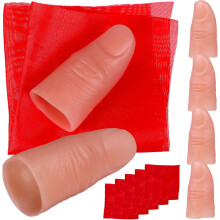 6 juegos de uñas postizas para dedos (6 piezas) Kit de uñas para dedos pulgares y dedos que desaparecen