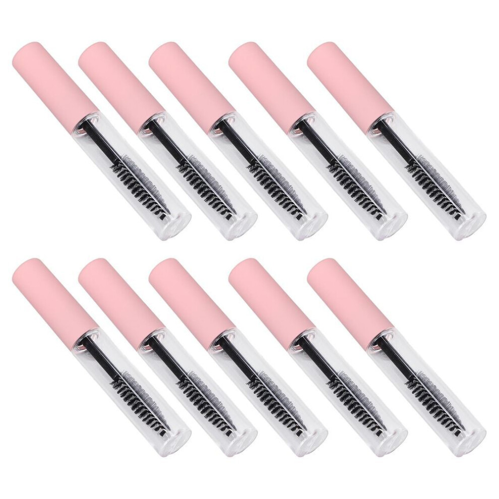 10pcs 5ml Empty Mascara Tube Refillable Clear Portable Eyelashes Mascara Cosmetic Bottle For