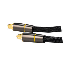 Cable de audio de fibra óptica macho a macho para señal de audio digital, cable auxiliar de repuesto