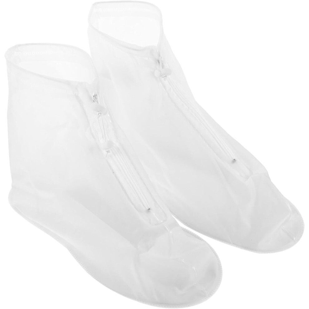 Cierre De Cremallera Para Zapatos A Prueba De Lluvia, Impermeable, Para Exteriores, ProteccióN Para Ciclismo, Talla L-image