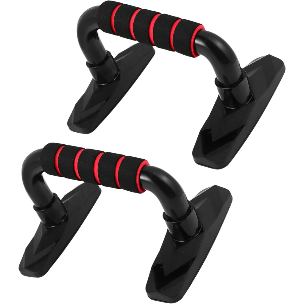 2 Soportes Para Flexiones, Barra De Agarre PortáTil Para Entrenamiento De Fuerza De Brazos.-image