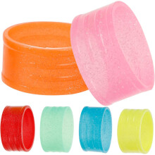 6 anillos de sellado para raqueta de tenis, prácticos anillos de agarre para raqueta de tenis.