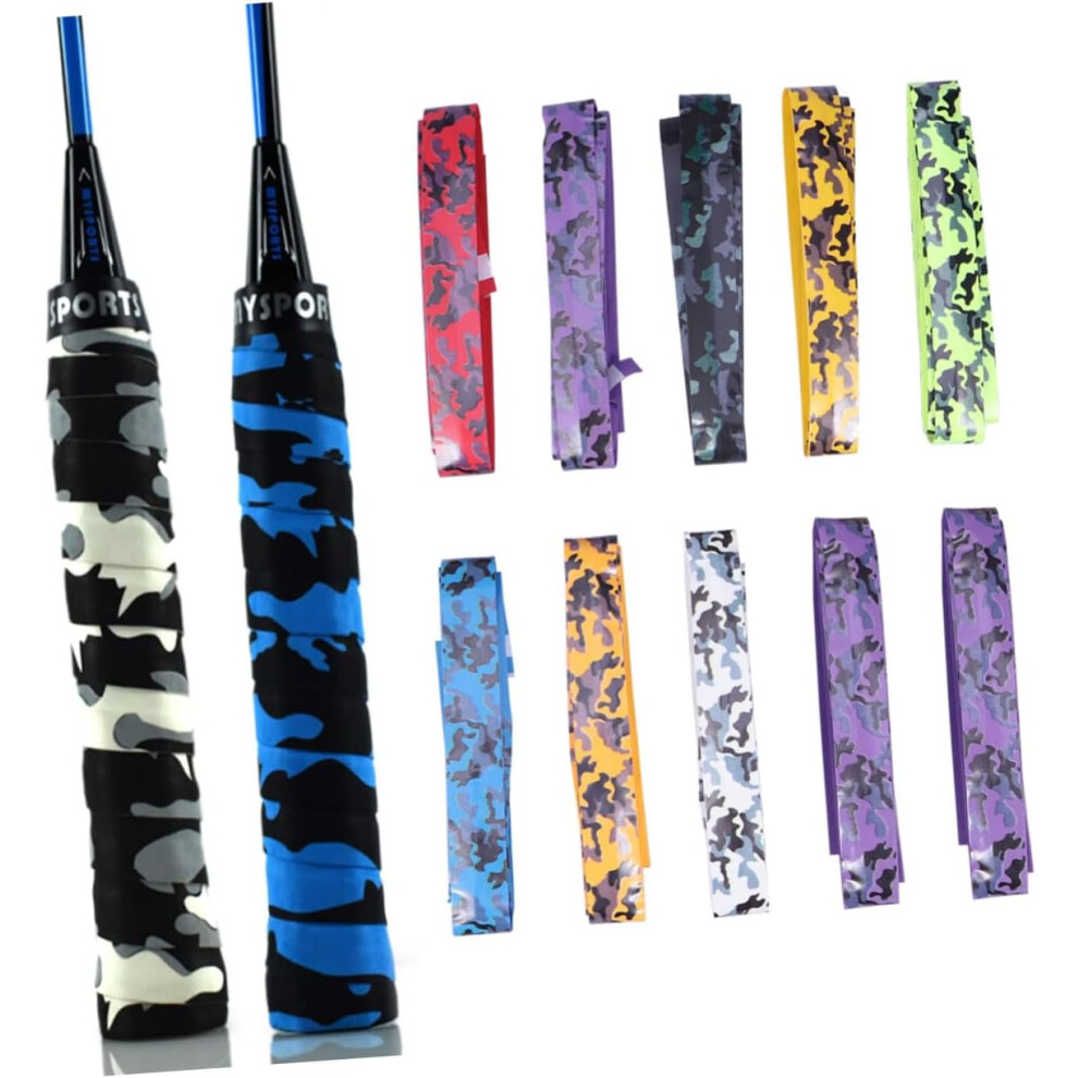 Cinta De Agarre Para Raqueta De Tenis De Poliuretano Suave Que Absorbe La Humedad Y Es Antideslizante.-image