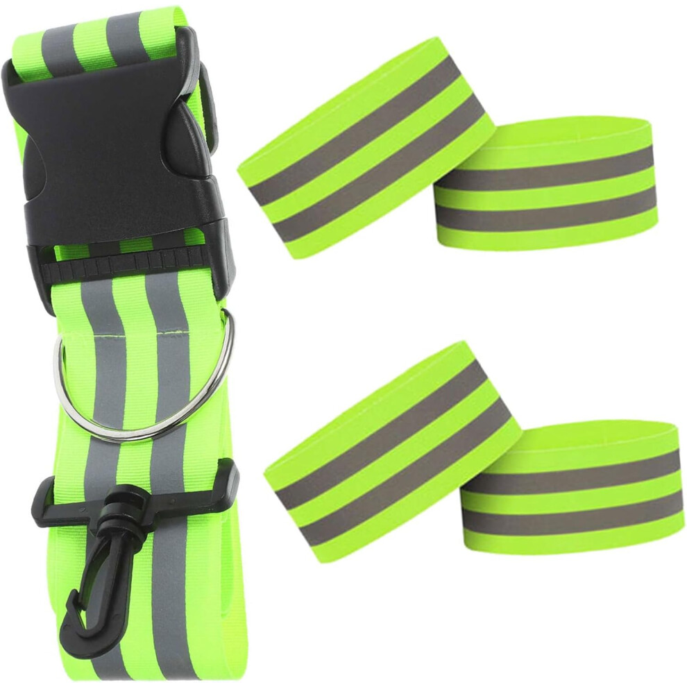 Tobilleras Reflectantes Para Correr, Ideales Para Actividades Nocturnas Y Seguridad Al Aire Libre.-image