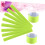 12 muñequeras reflectantes de PVC 8