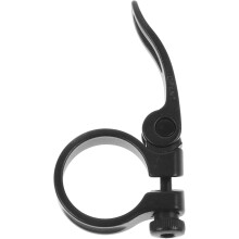 Abrazadera de tija de sillín de bicicleta de liberación rápida con collar de aleación de aluminio para bicicletas de carretera plegables.