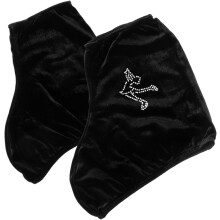 1 par de fundas para patines, protector de botas, protectores elásticos para patines de hielo, fundas para patines de hielo, accesorio de patinaje