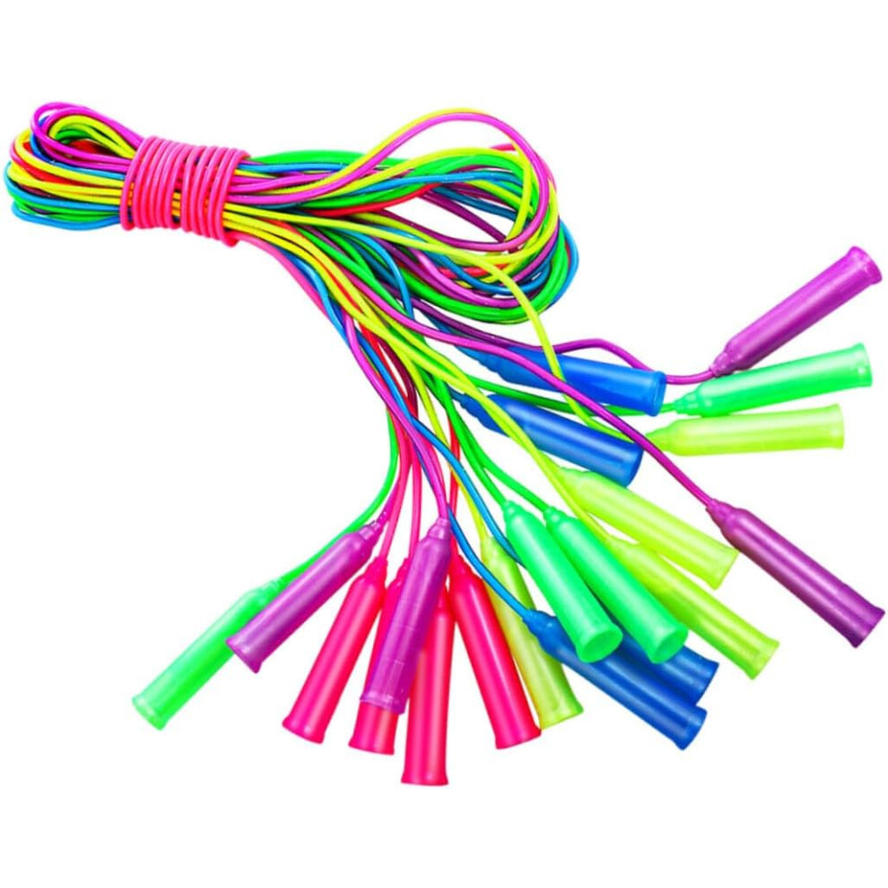 Cuerdas De Saltar Ajustables Con Asas Para Ejercicios Divertidos Al Aire Libre Y Actividades De Fitness Para NiñOs-image