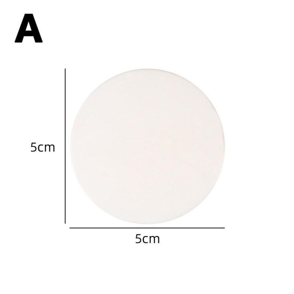 (white, Round1pcs) 1pcs Silicone Door Stopper Handle Bumpers Self Adhesive Mute Anti-shock Protection Porte Pad Round Square Wall Protector Pad
