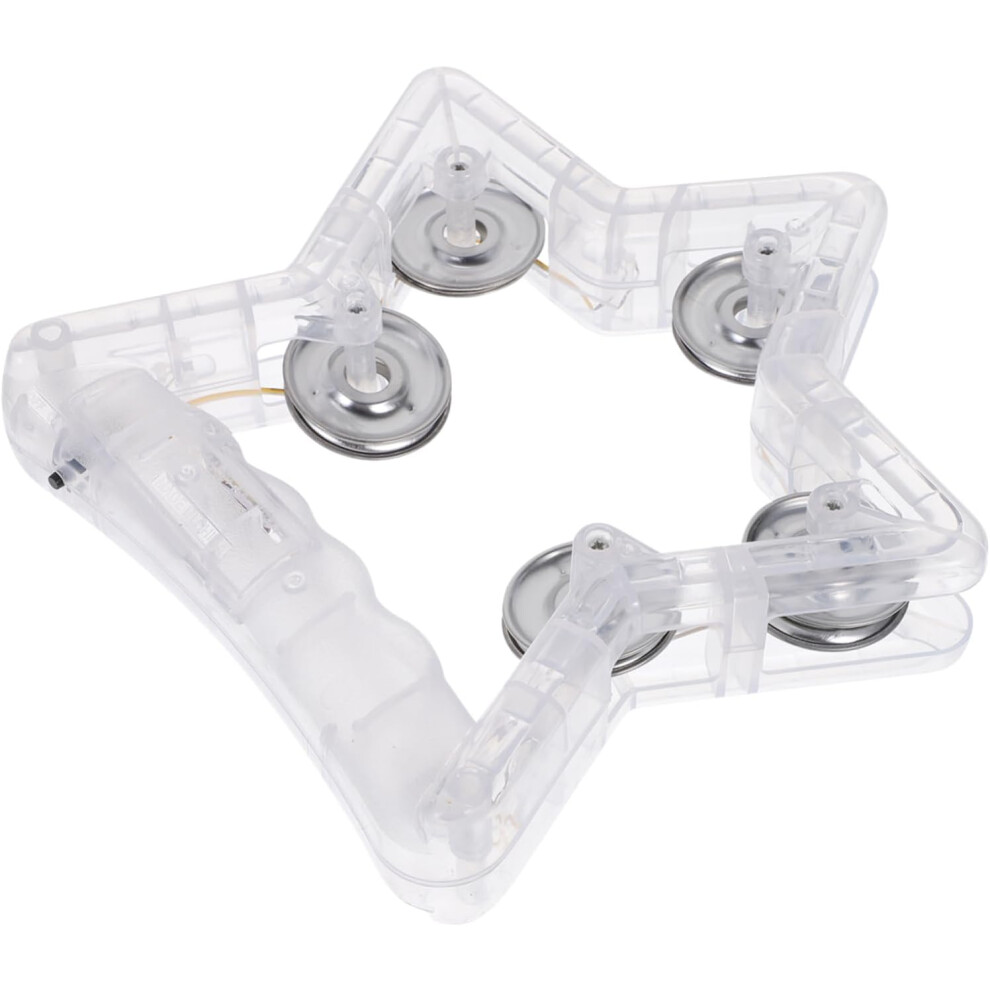 Pandereta Con Luz De Estrella, Juguetes Iluminados Para NiñOs PequeñOs De 1 A 3 AñOs, Luz Para BebéS-image