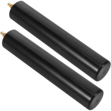 2 piezas de varilla de extensión de taco de billar para billar y snooker, extensión de taco de billar ajustable