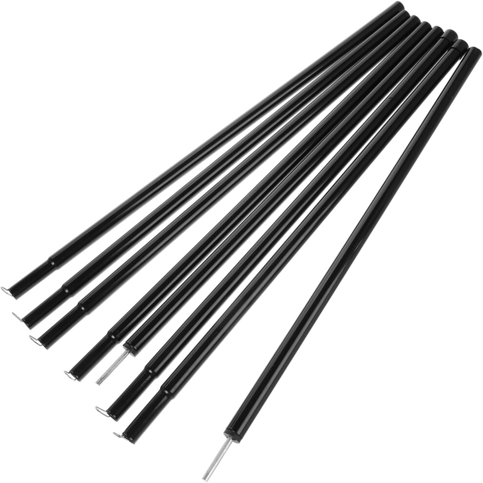 Juego De Varillas Para Toldo De Tienda De CampañA De 2,8 M, Varillas De Repuesto Para Tienda De CampañA, Marco Resistente, Color Negro-image