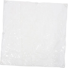 Lona resistente para acampar con agujeros debajo de la tienda de campaña, impermeable, de PVC, para aventuras al aire libre, color aleatorio