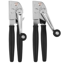 (2pcs) 2Pcs Hand Crank Can Opener Commercial Can Opener U