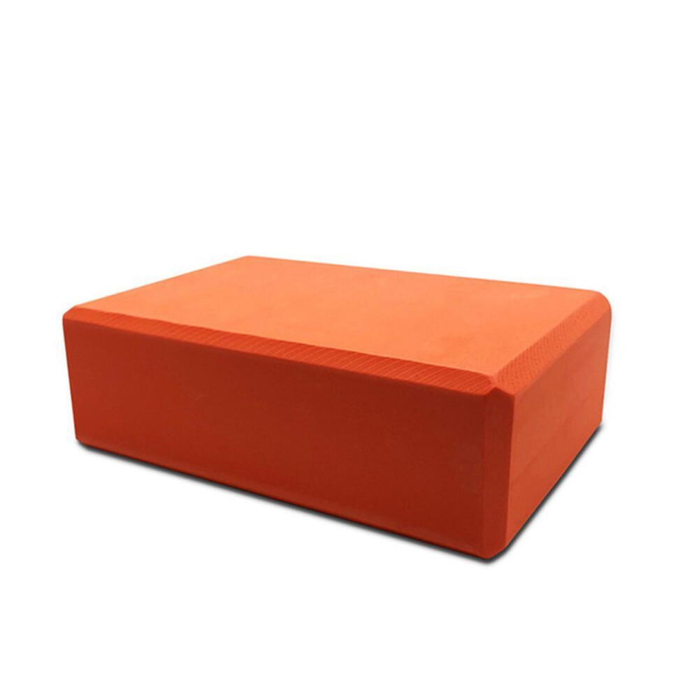 (orange) Foam Foaming Yoga Stretch Gym Fitness Brick Block Pilates Bolster Yoga Blocks
