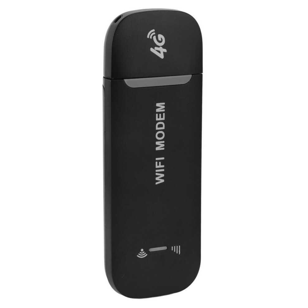(black) 4G USB Portable WiFi Plug and Play High Speed Internet Multi User Sharing Inserted Standard SIM