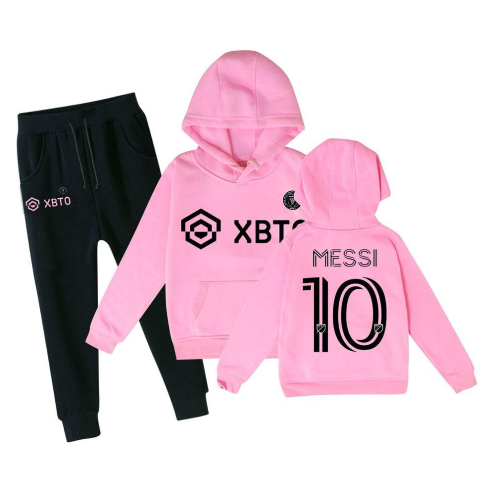(pink, 90) Hoodies For Boys And Girls Print Long Sleeve And Pants 2 Piece Outfits Cute Sweatshirt Teen Girls Anime Tops 3-14y Kids Hoodies Set
