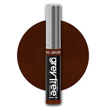 Mascara pour cheveux Greyfree Root Touch Up, couverture temporaire, dissimulation des racines grises, lignes de cheveux, sourcils, moustache et barbe