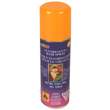 Lacca per capelli Bright Color Arancione di Rubie's