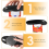 (black) Electric Can Opener, Open Your Cans with A Simple 6