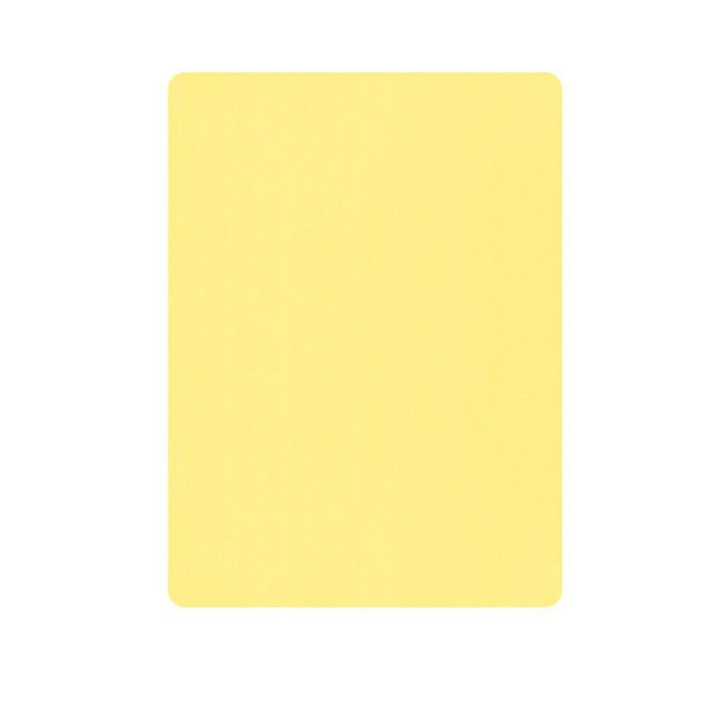 (yellow) 3mm Thick Tattoo Practice Skin Blank Double Sided Tattoo Practice Fake Skin For Permanent Makeup