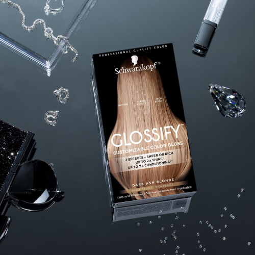 Schwarzkopf Schwarzkopf Glossify Προσαρμοσμένο Gloss Χρώματος, Σκούρο Ξανθό 2