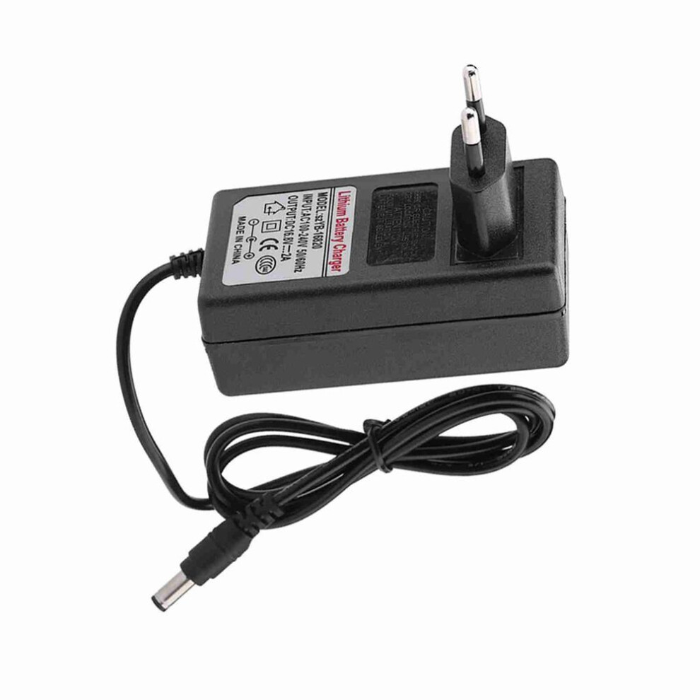 DC 16.8V 2A Replacement Power Adapter Lithium ion Battery Charger Safe Charge
