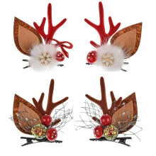 TOECWEGR Christmas Renhorn Pannband Hrklmmor Hrbygel Girl Holiday Beauty Headdress (Christmas 9750s51M)