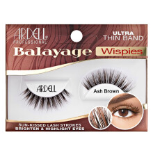 Ardell Balayage Wispies Valse Wimpers - Asbruin Volle Volume en Definitie Natuurlijke Langdurige Wispy Wimpers 1 Paar