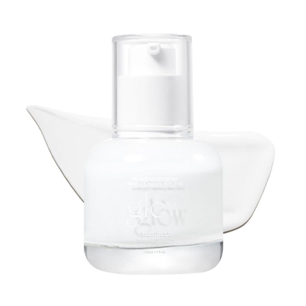 iHerb UK - Glow , Breathable Blemish Balm, For All Skin Types, White, 1 Fl Oz (30 Ml) - Image 2