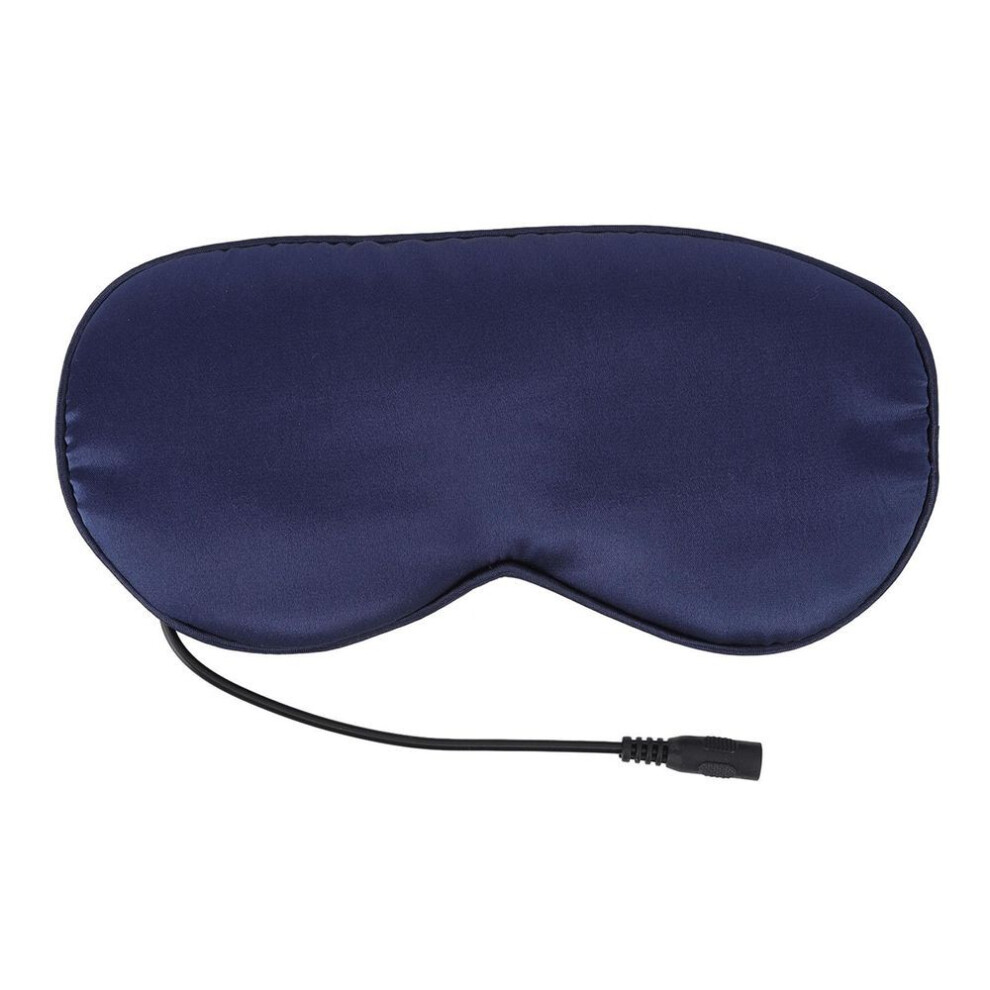 Heated Eye Mask Temperature Timer Control 3 Speeds Adjustment Stress Relief Silk Usb Sleep Heating