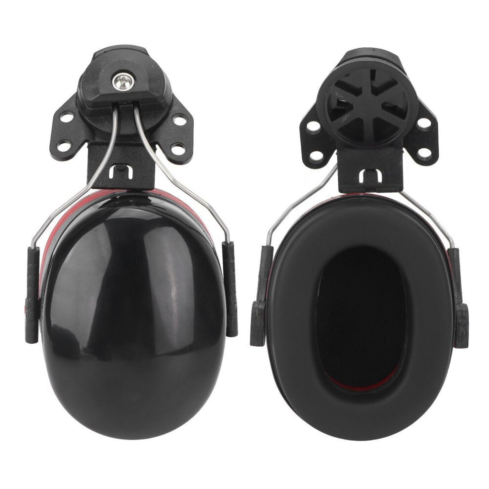 Hard Hat Ear Muffs Noise Reduction Sound Insulation Hearing Protection Helmet Attachable Earmuff