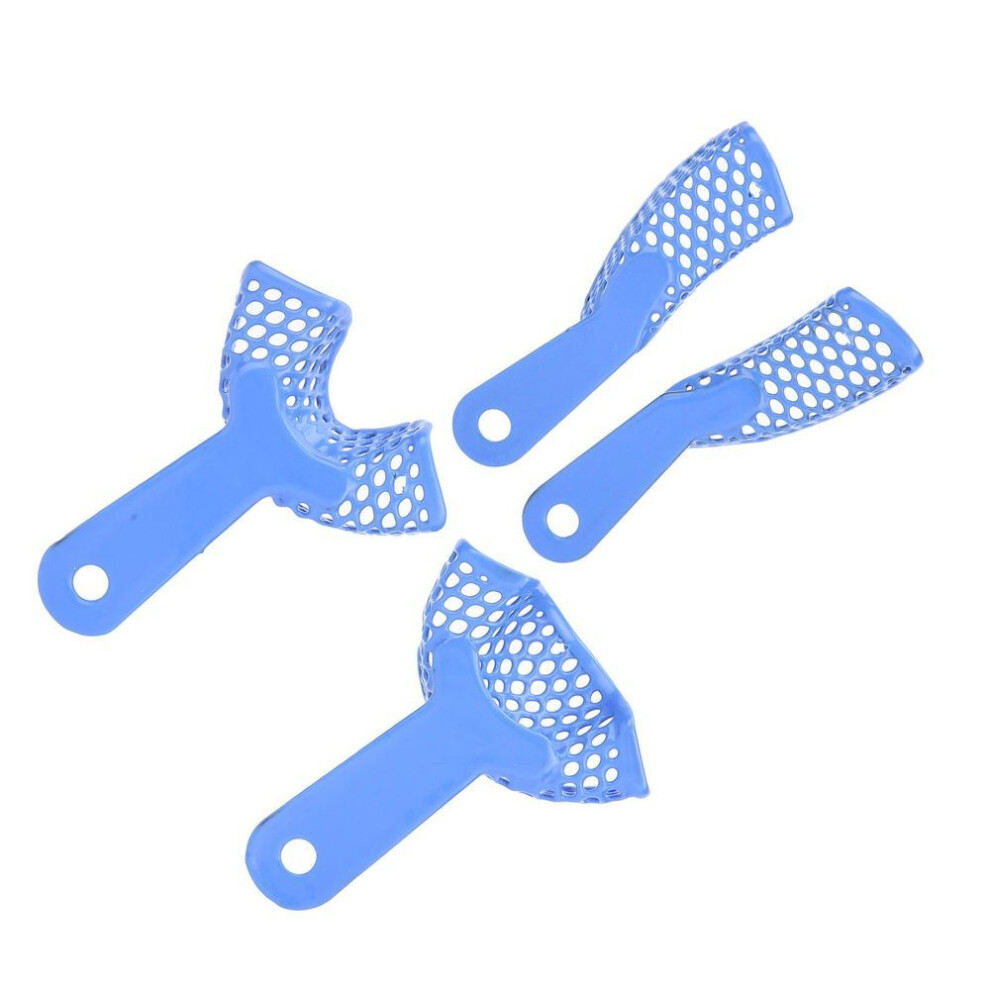 Autoclavable Perforated Dental Impression Tray Portable Dental Oral Care Materials Supply